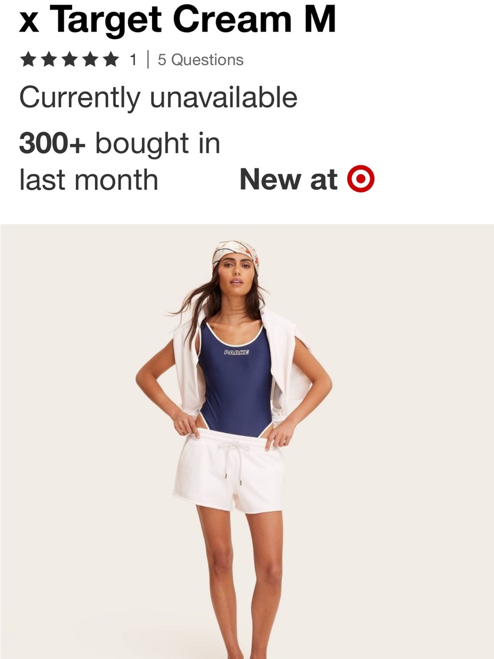 Parke Drawstring Shorts Women’s Size M